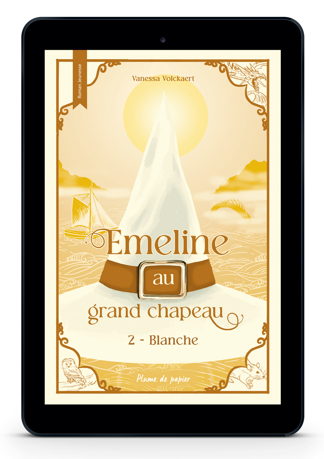 Emeline au grand chapeau - Blanche - Tome 2 - Livre Numérique